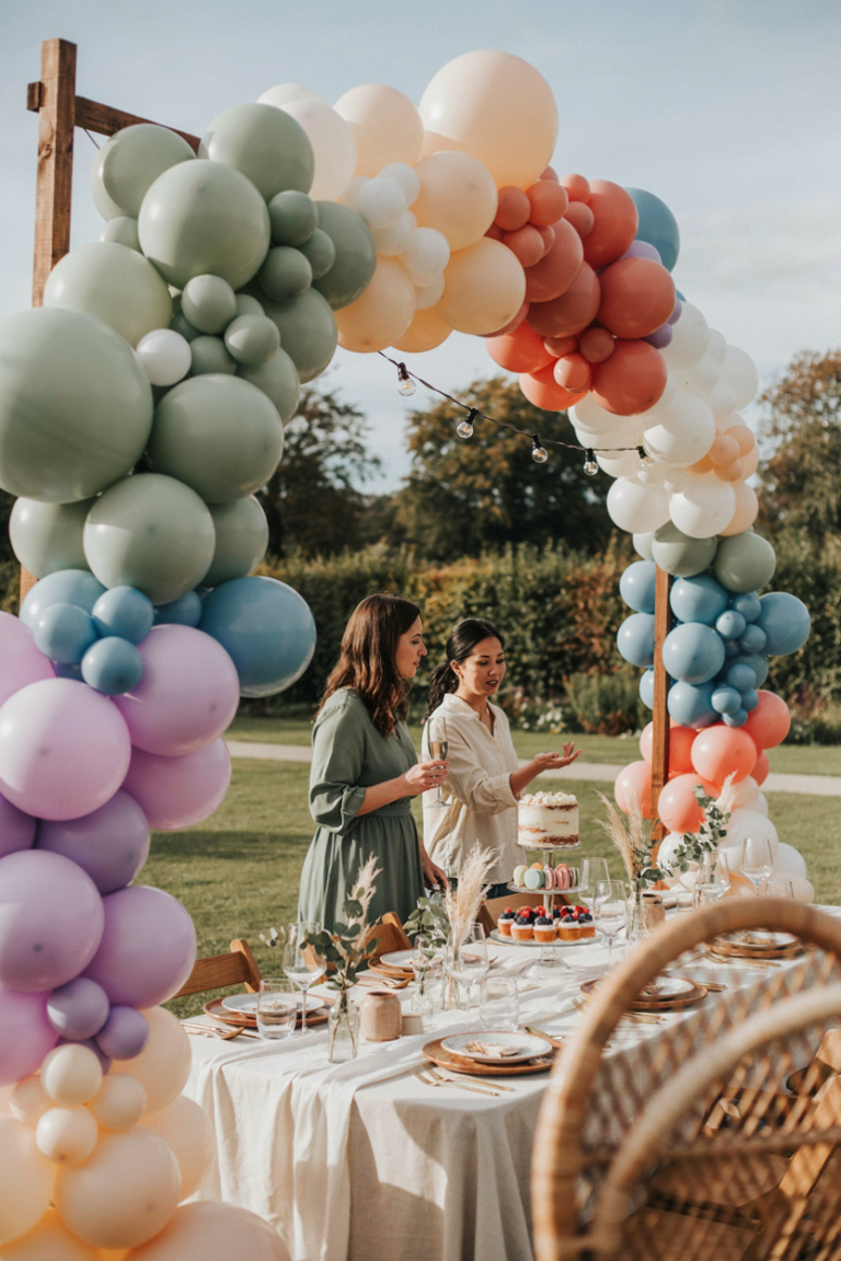 25 Baby Shower Balloon Arch Ideas for a Beautiful Party Backdrop
