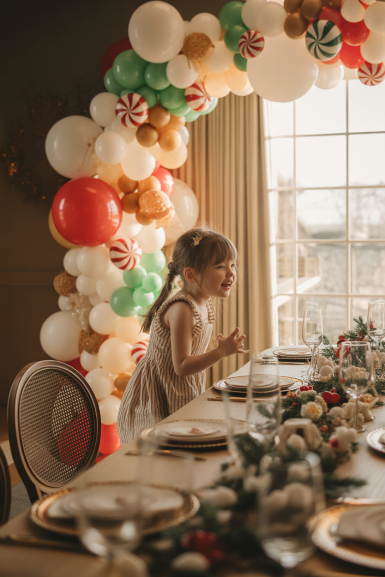 Candyland Christmas Baby Shower Ideas