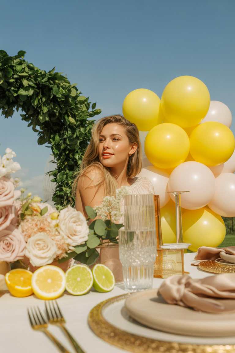 Freshly Graduated Party Ideas: Fresh Citrus Decor, Desserts & More