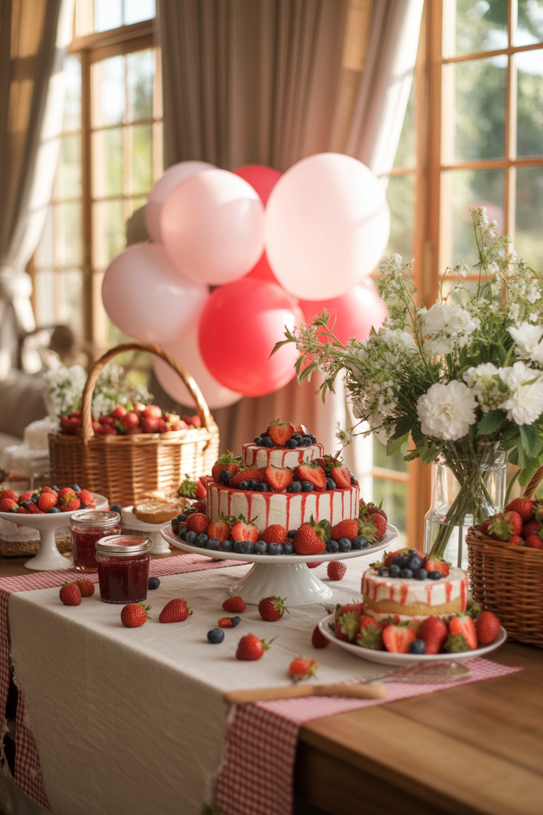 Berry First Birthday Party Ideas for a Sweet and Stylish Celebration