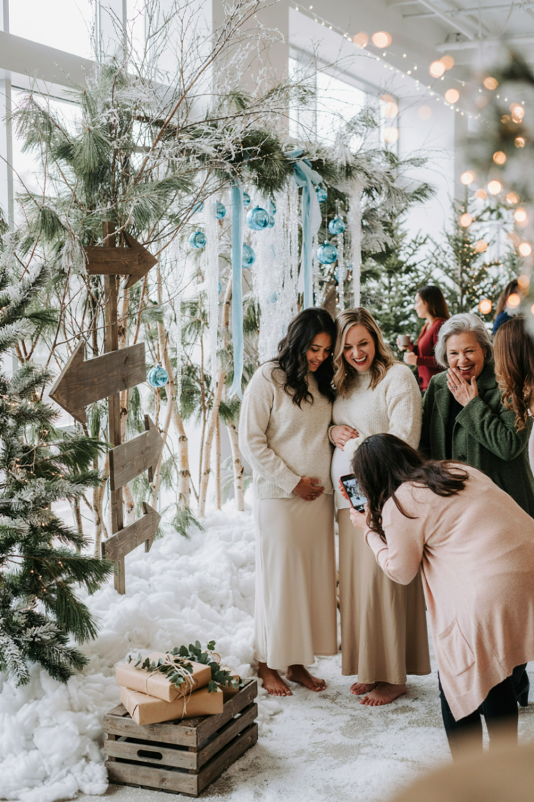 Santa Baby Baby Shower Ideas for a Merry Christmas Celebration