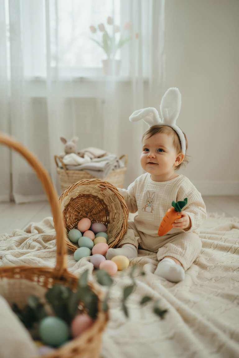 11 Adorable Easter Baby Photo Ideas for Sweet Spring Memories