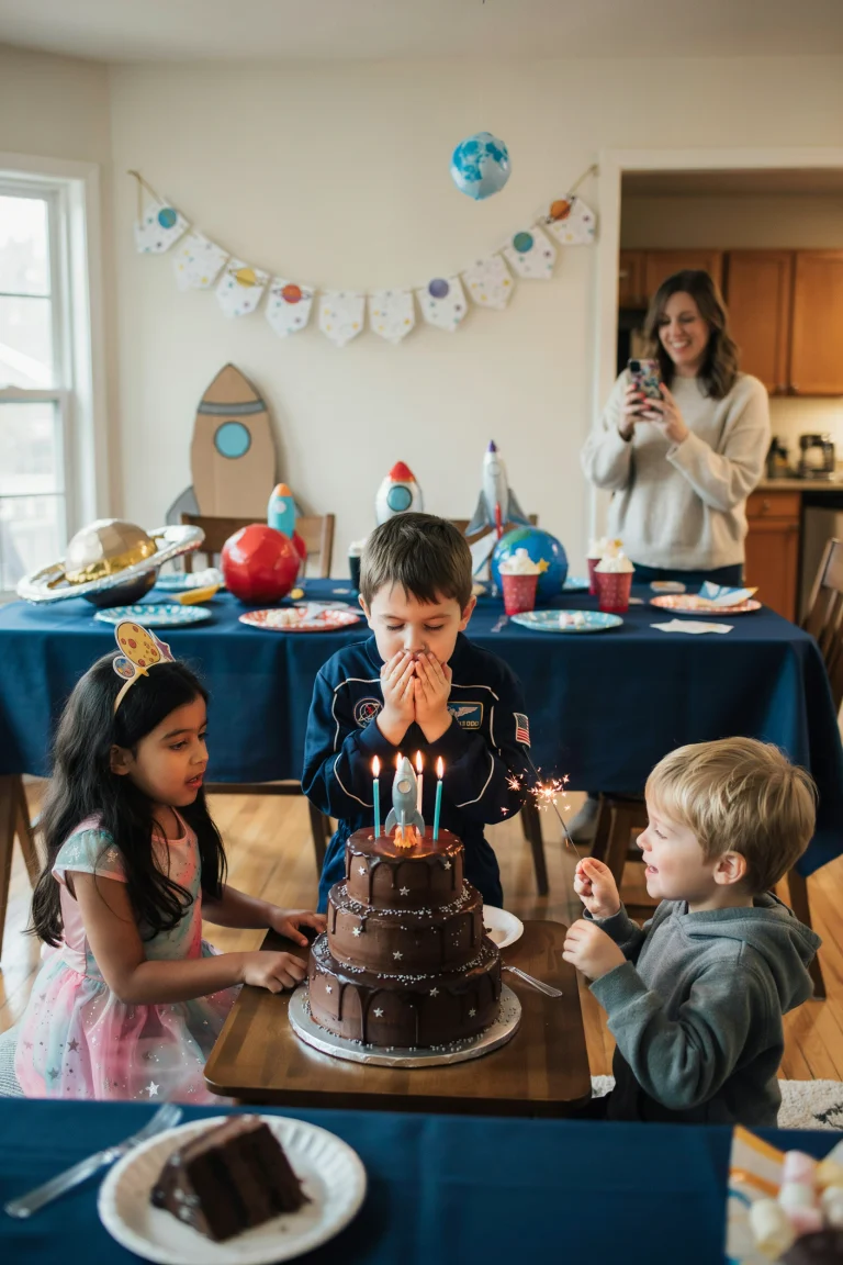 25+ Space Birthday Party Ideas for Kids That Are Out of This World