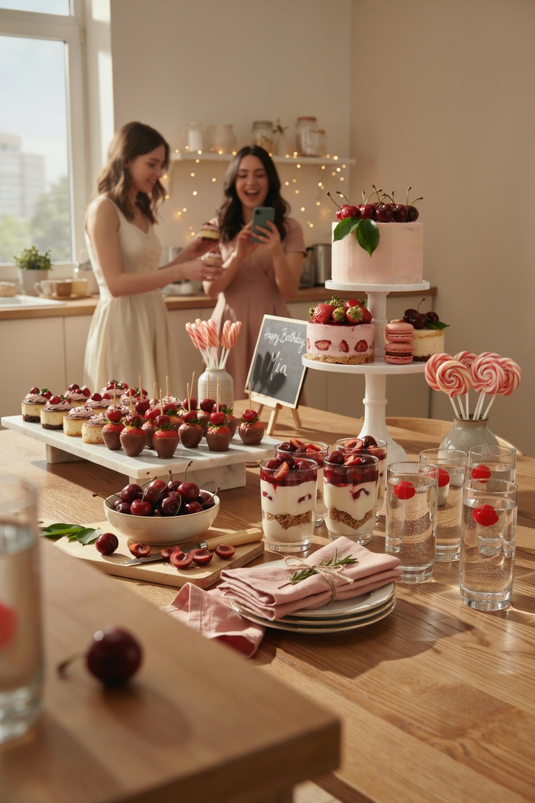 17+ Cute Cherry Birthday Party Ideas for Teens That Are Sweet & Trendy