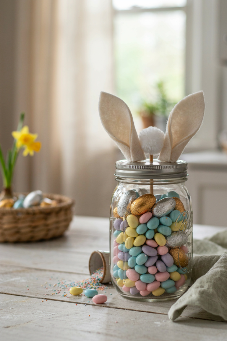 25 Easy Easter Mason Jar Crafts for Spring Decorating, Gifts & Kids