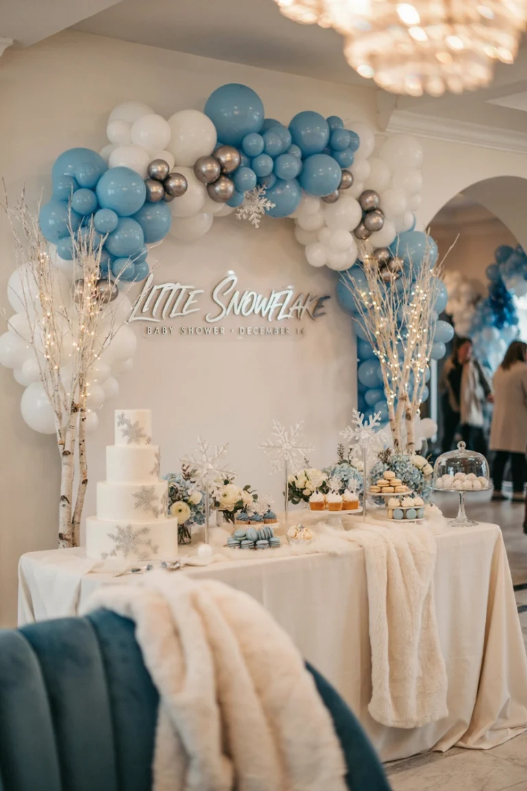 22 Little Snowflake Baby Shower Ideas for a Cozy Winter Celebration