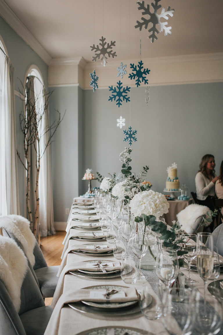 22 Little Snowflake Baby Shower Ideas for a Cozy Winter Celebration