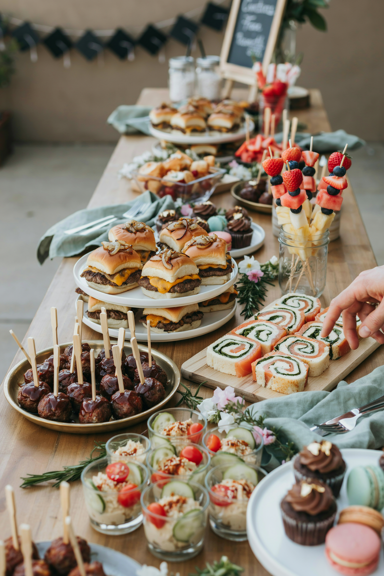 35 Easy Graduation Party Finger Food Ideas for a Crowd