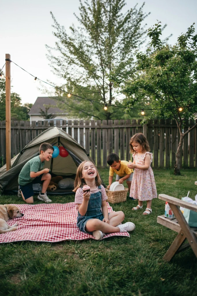 Backyard Camping Adventure
