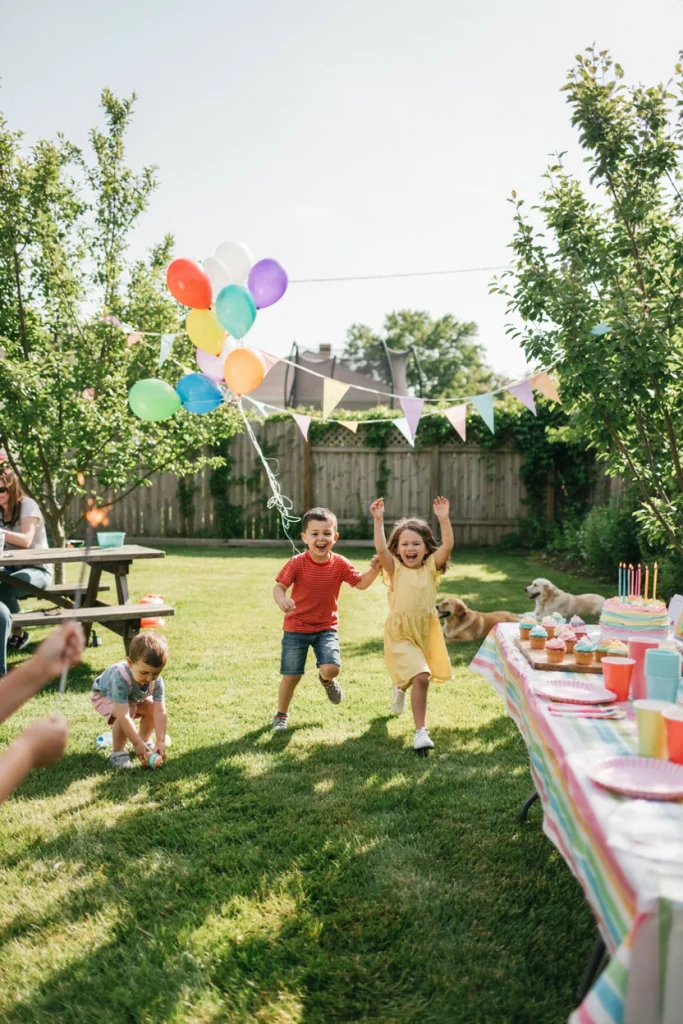 Backyard Rainbow Bash