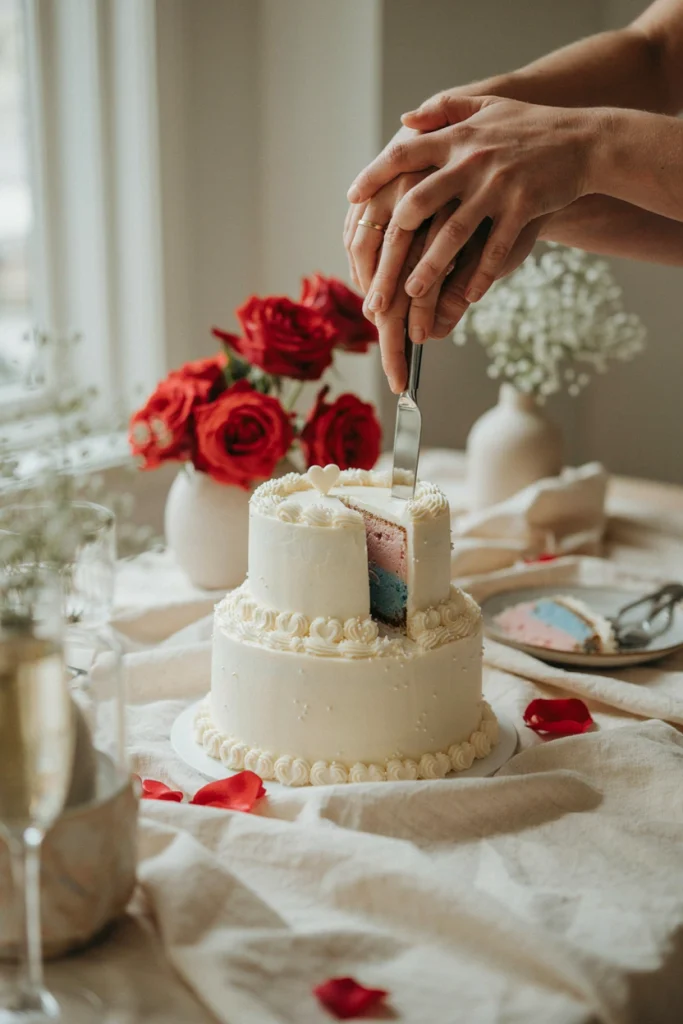 Cake-Cut Surprise