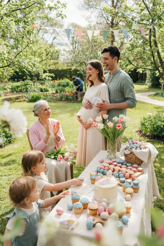 Easter Gender Reveal Theme