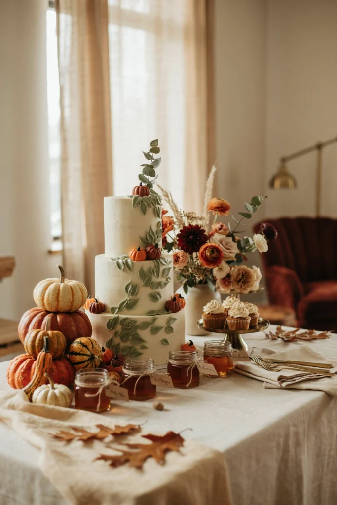 Fall Baby Shower Cake Designs