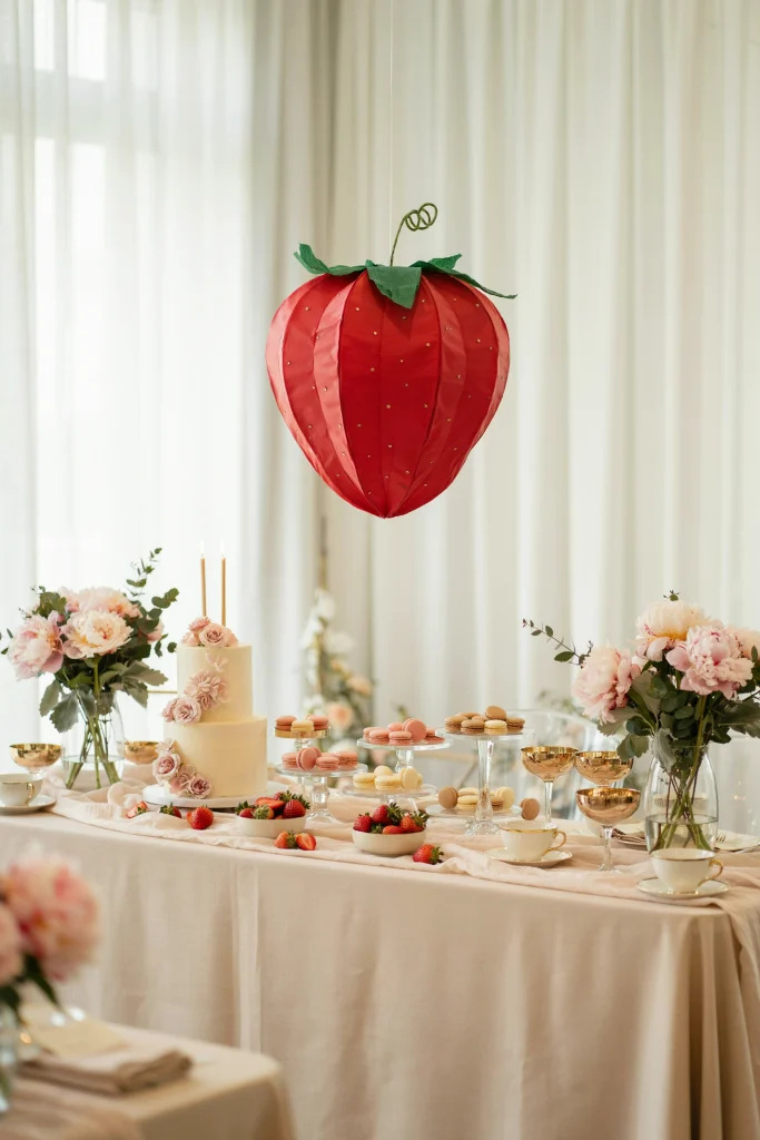 Floating Strawberry