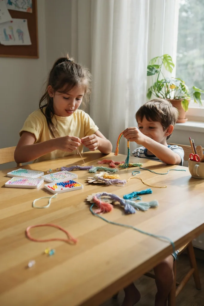 Friendship Bracelet and Perler
