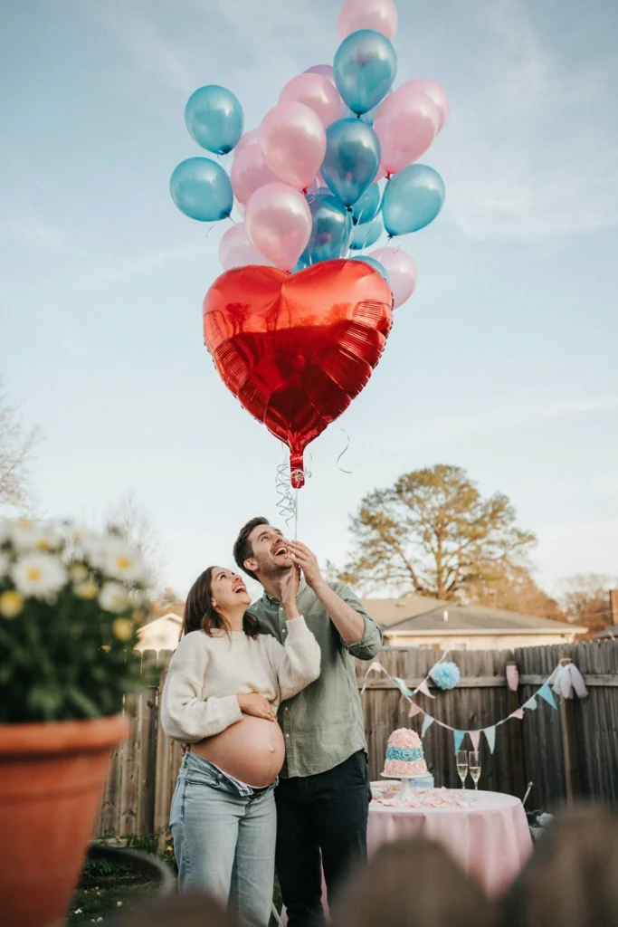 Giant Heart Balloon Pop