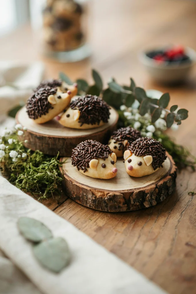 Hedgehog Cookie Treats