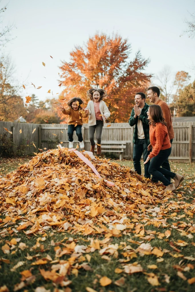 Leaf Pile Dive