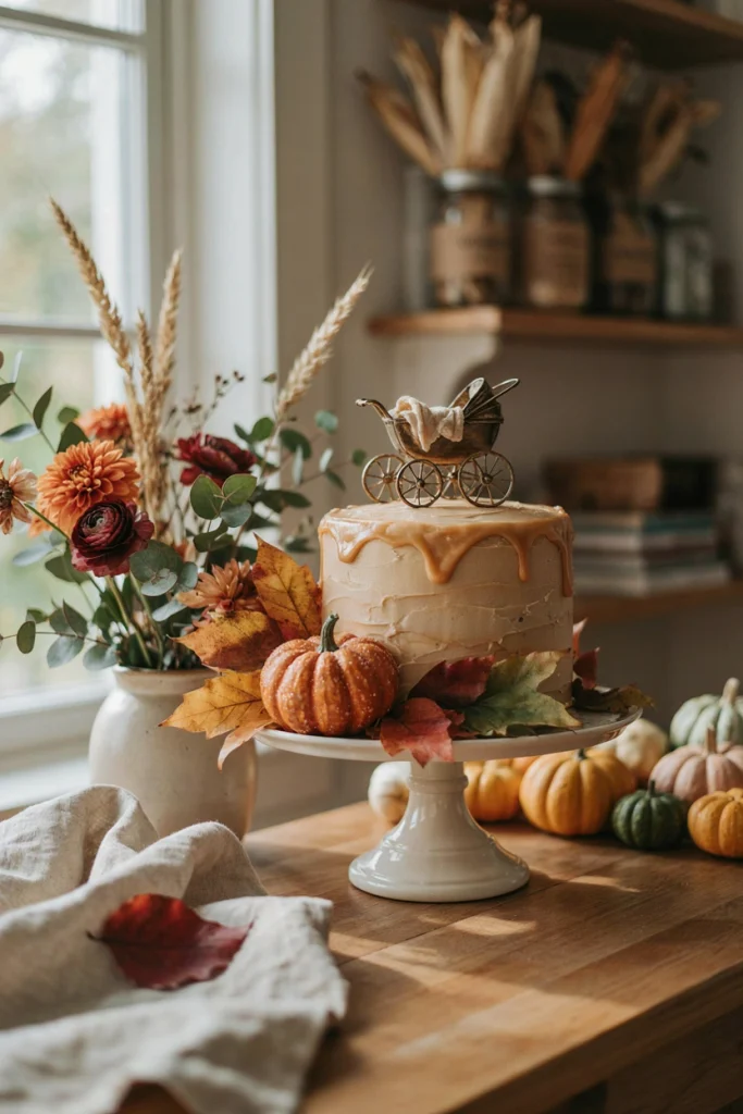Little Pumpkin Pram Cake