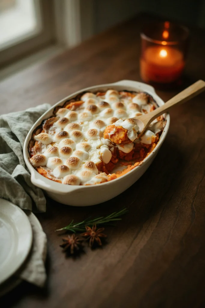 Marshmallow Sweet Potato