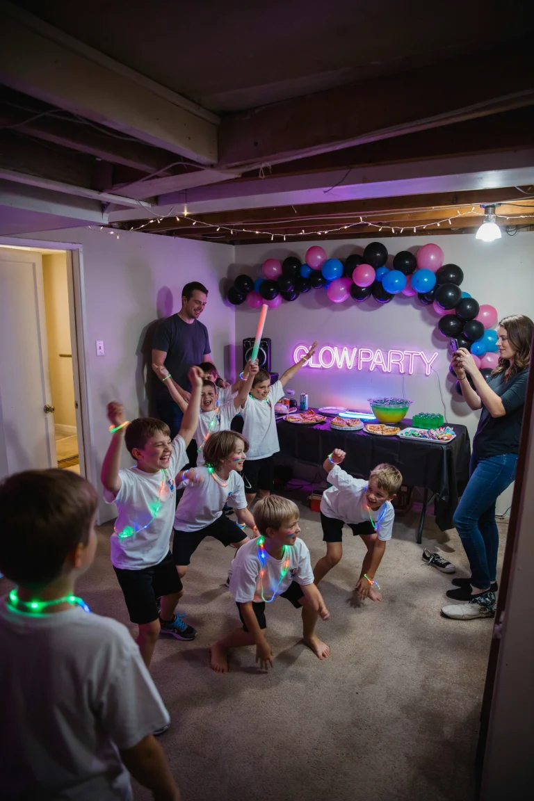 15 Fun Neon Party Ideas for Kids That Glow in the Dark