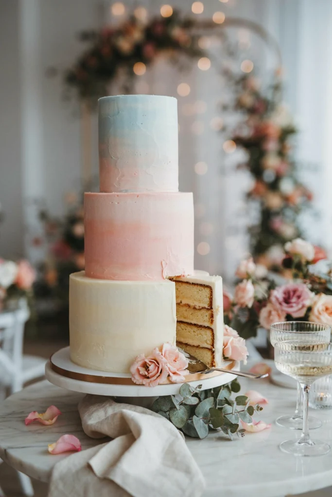 Ombre Cake