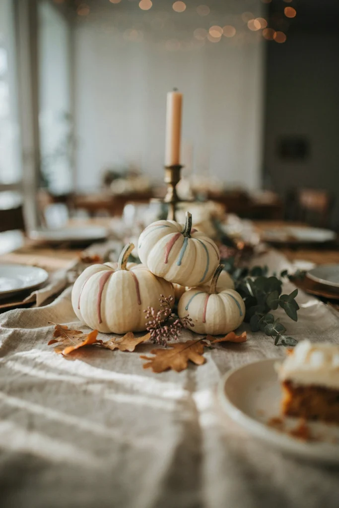Pastel Drip Pumpkins
