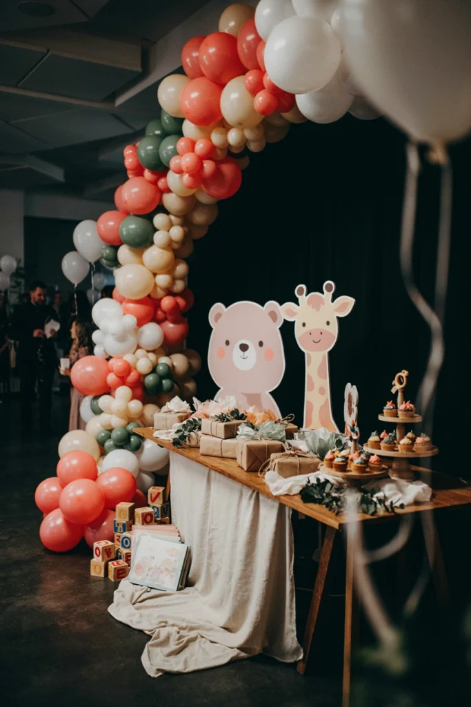 Playroom-Inspired Toy Story Baby Shower Setup