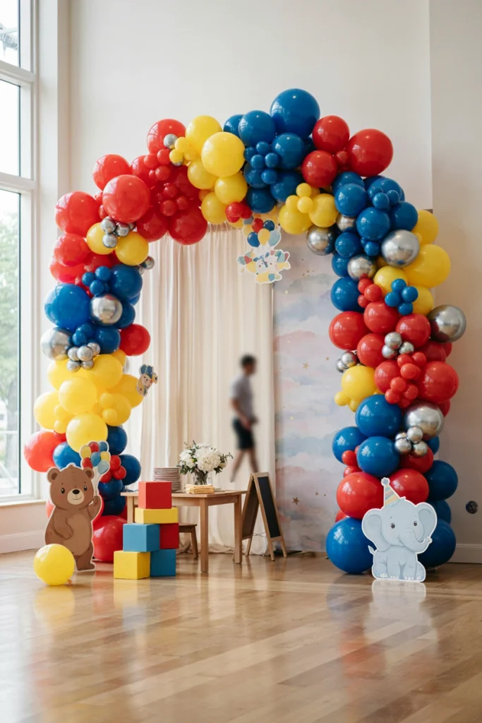 Show-Stopping Toy Story Baby Shower Entrance