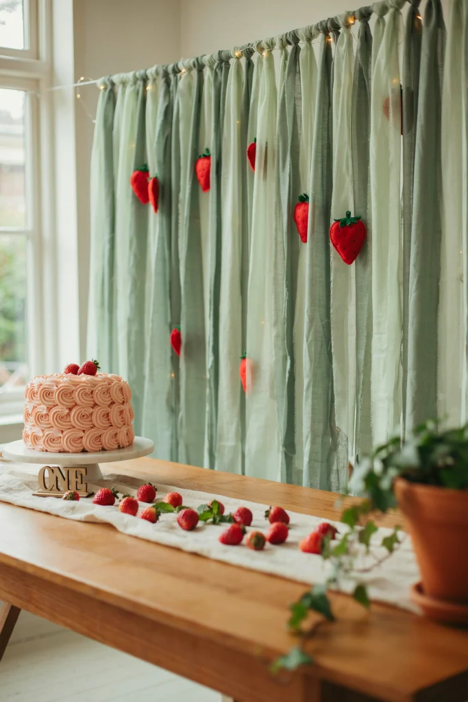 Strawberry Patch Fabric