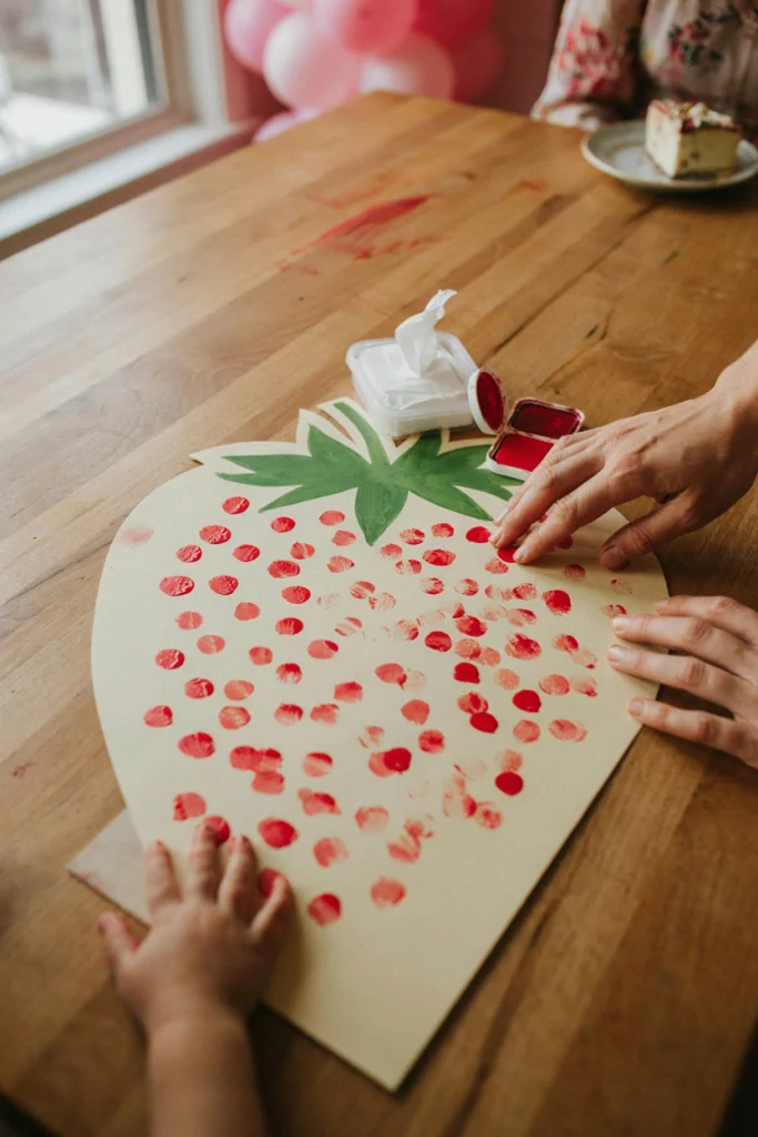 Thumbprint Strawberry
