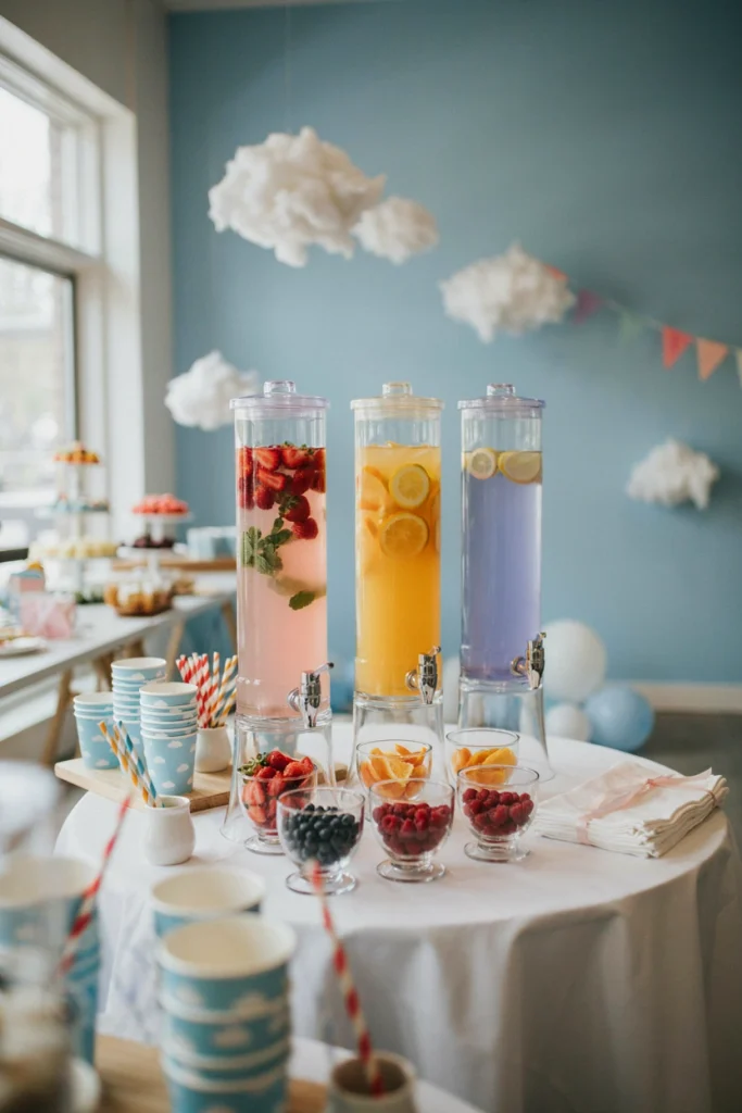 Toy Story Baby Shower Drink Station