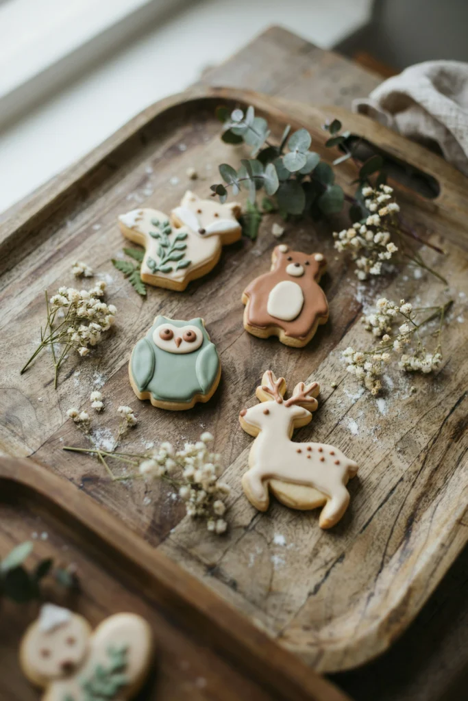 Woodland Animal Sugar Cookies