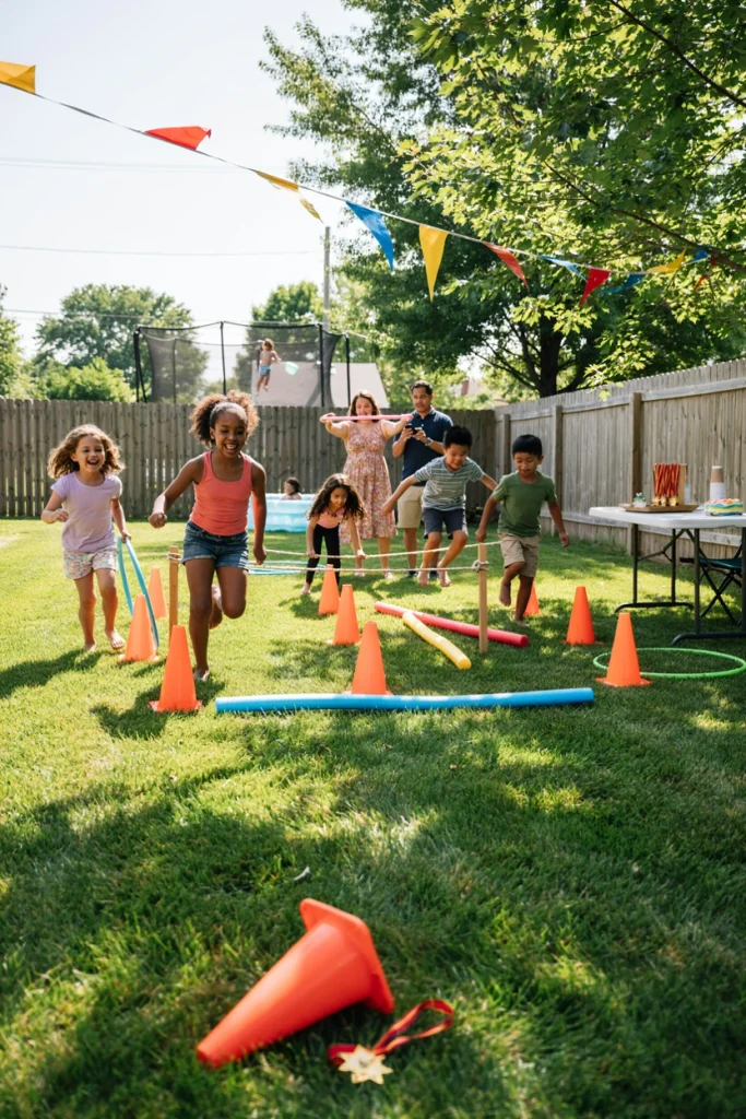 backyard obstacle