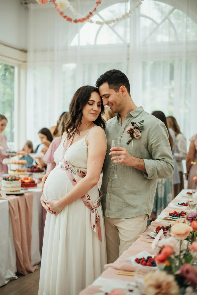 Mom-to-Be Sash and Dad-to-Be Corsage