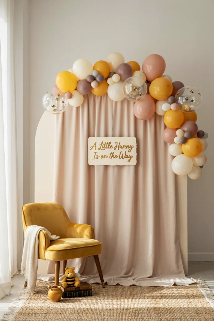 A Little Hunny Is on the Way” Photo Setup